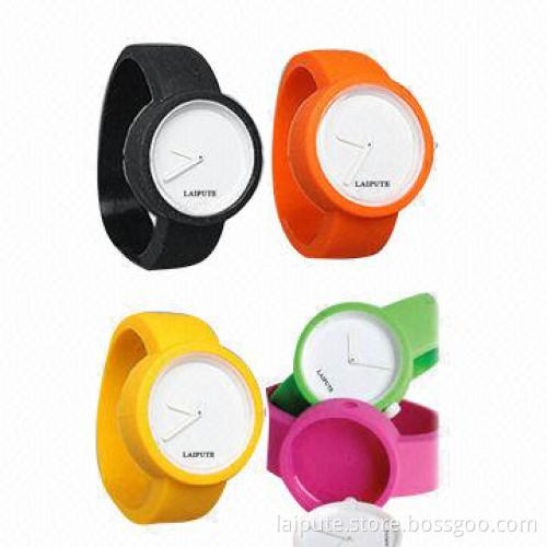 Silicone Jelly Watch, Available in Various Colors